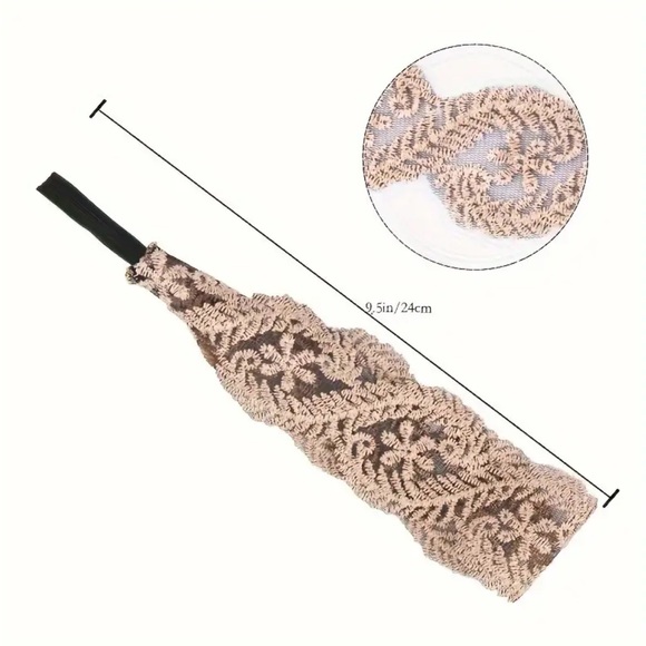Lace Headband Set ~ 7 Pieces - Picture 2 of 3